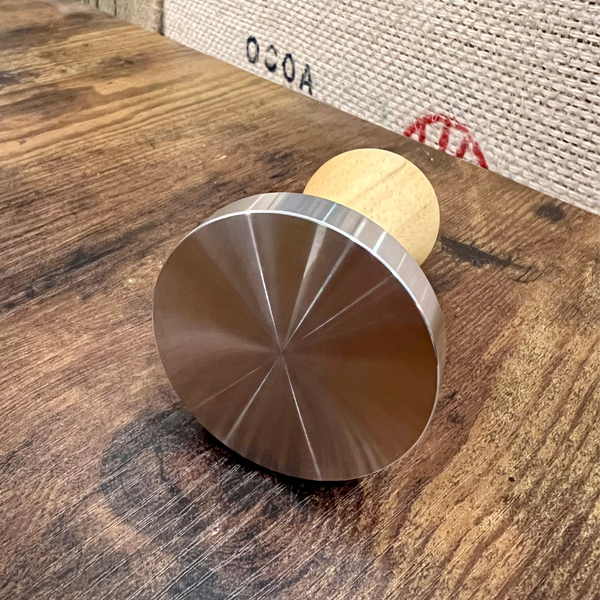 Tamper bois et inox