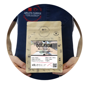 Arlo's Coffee, torréfacteur de café de spécialité à Rambouillet, dans les Yvelines, vous présente son café pur arabica Maliba d'Ouganda, présent dans la gamme découverte en grains ou moulu. Café aux notes naturelles d'épices, mûres et noisettes. Issu du commerce équitable.