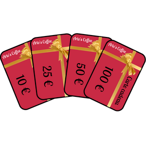 Cartes Cadeaux Arlo's Coffee - 10€ -  25€ - 50€ - 100€ -