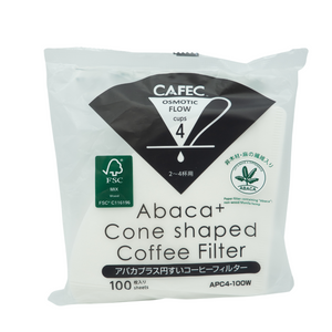 filtre en acaba provenant de la feuille du bananier, filtres écologiques et durables pour préparer votre café en V60 (méthode douce). Disponible chez Arlo's coffee, artisan torréfacteur de café de spécialité, situé dans les yvelines, en ile de france. 