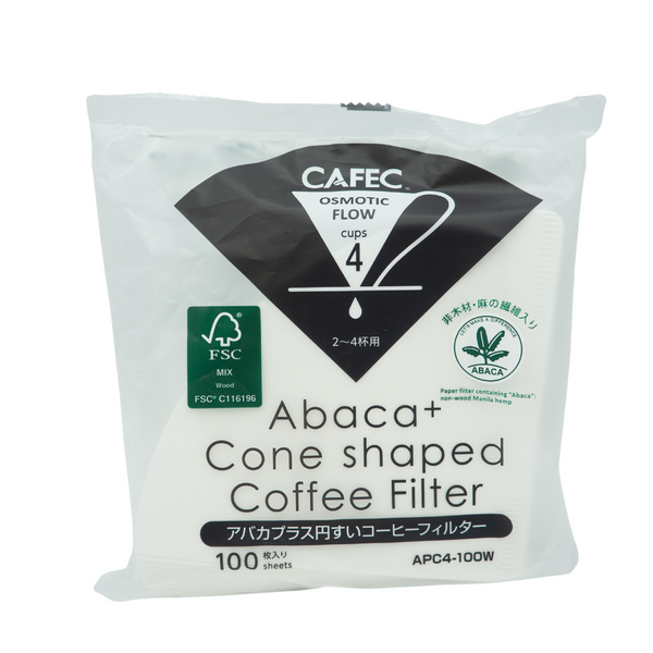 filtre en acaba provenant de la feuille du bananier, filtres écologiques et durables pour préparer votre café en V60 (méthode douce). Disponible chez Arlo's coffee, artisan torréfacteur de café de spécialité, situé dans les yvelines, en ile de france.