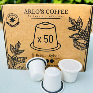 Capsules compatibles Nespresso biodégradables - Brésil