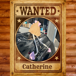 Poules en toile de jute confectionnés par Aufil Dubonheur en vente chez Arlo's Coffee