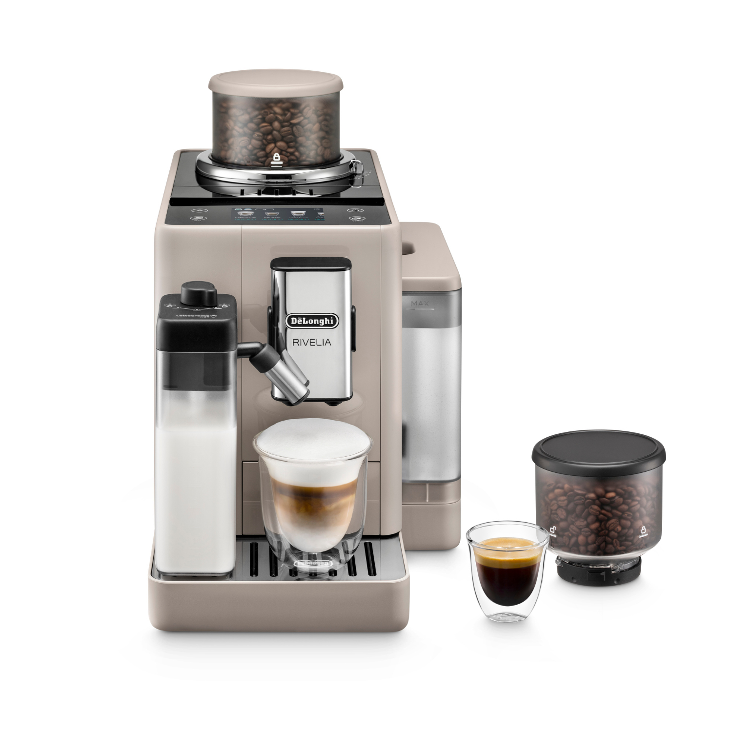 Expresso avec broyeur Delonghi FEB4455.BG RIVELIA Beige Expresso avec broyeur Delonghi FEB4455.BG RIVELIA Beige