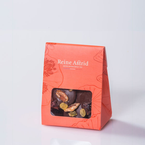 Mendiants Artisanaux au Chocolat Noir 60%