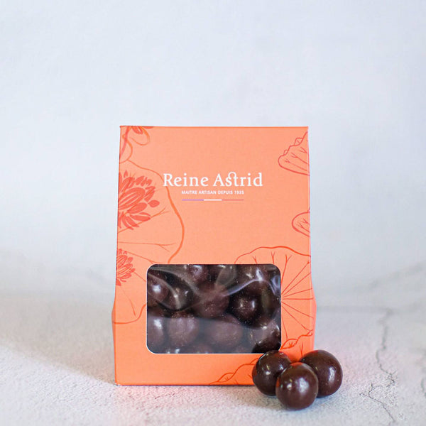 Noisettes du Berry enrobées de Chocolat Noir 60%