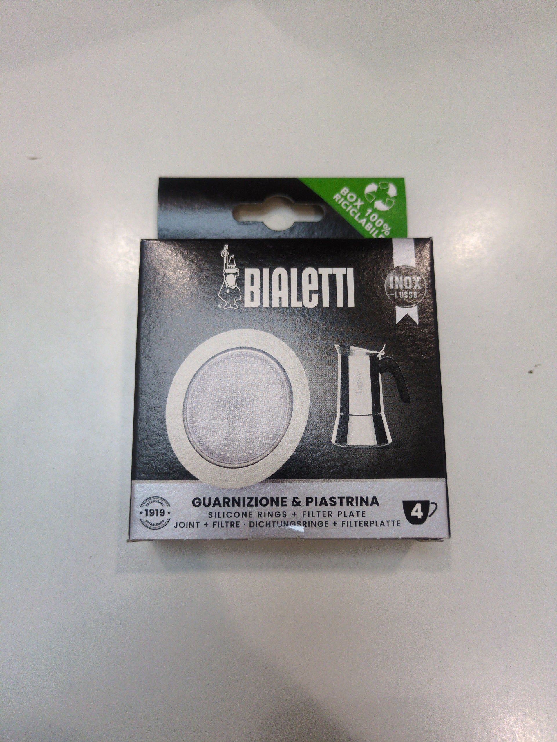 Bialetti Fiaetta Cafetière à Induction, 4 Tasses (150 L), Convient à Bialetti Fiaetta Cafetière à Induction, 4 Tasses (150 L), Convient à