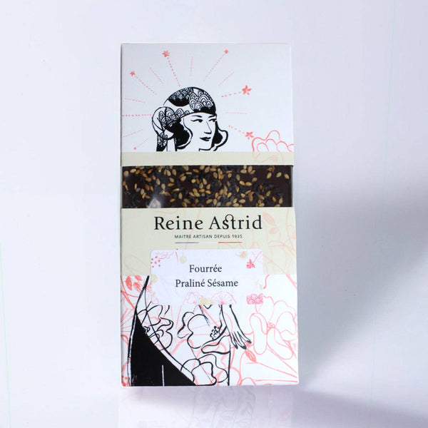 Tablette Chocolat Noir Praliné Sésame Bio