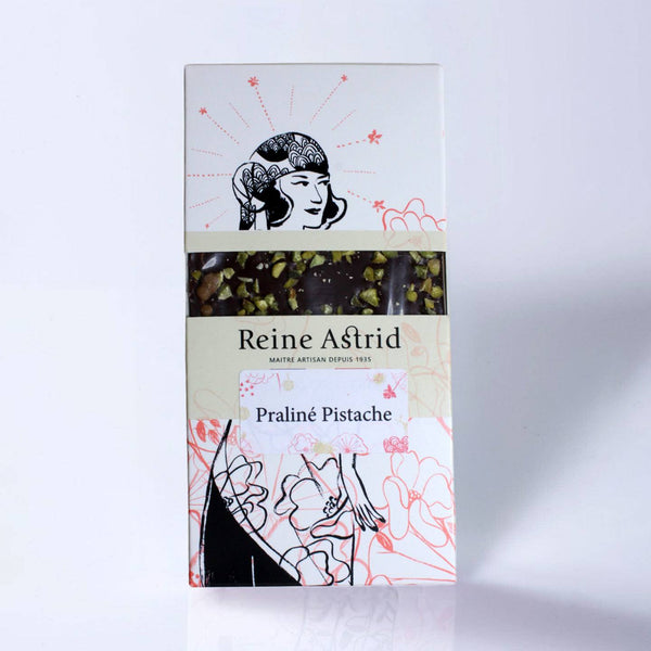 Tablette Chocolat Noir Praliné Pistache Bio