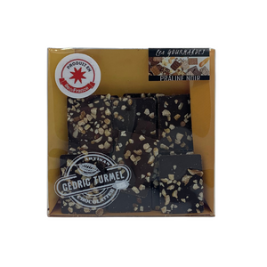 Mini Tablettes Chocolat noir Praliné 100gr chocolat de Cédric Turmel en vente chez Arlo's Coffee artisan torréfacteur à rambouillet 