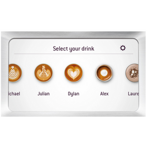 Oracle Touch Machine expresso avec broyeur. Réservoir d'eau 2,5 L - Trémie à grains 280 g - Contrôle volumétrique 1 et 2 tasses - paniers filtres à simple et double paroi (1 et 2 tasses), kit de nettoyage et filtre à eau - personnaliser 8 profils de boisson – Ecran digital - Coloris Inox Brossé. ARLO'S COFFEE artisan torréfacteur à Rambouillet (Yvelines) vous accompagne pour choisir votre machine à grain espresso broyeur. Découvrez également notre café éthique en grain ou moulu et 100% arabica !