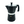 Cafetière à l'italienne milano moka de la marque Grosche - couleur noire - Version 6 tasses 275ml, Disponible chez Arlo's Coffee, atelier de torréfaction, torréfacteur de café de spécialité situé dans les Yvelines, ile de france, café en grain et café moulu. 