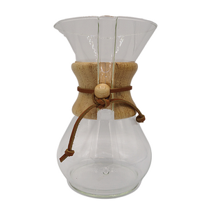 La cafetière Chemex est une des options pour préparer votre café en méthode dite 