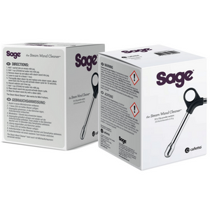 Nettoyant pour buse vapeur - Contient 10 sachets de poudre - Élimine les résidus de lait séchés - Compatibles avec les machines expresso SAGE, modèles SES990, SES980, SES920, SES880, SES500, SES875 et SES810. En vente chez Arlo's Coffee artisan torréfacteur à Rambouillet.
